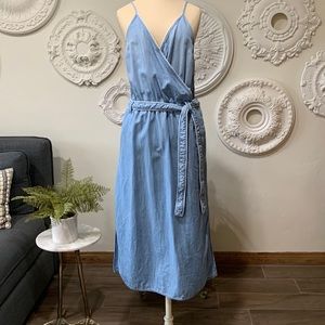 Lightweight summer denim dress